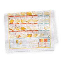 Load image into Gallery viewer, Classic Cheeses of the World Towel