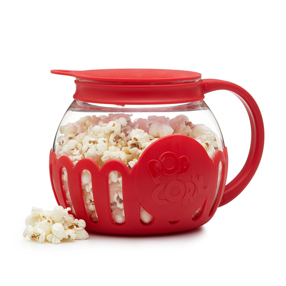 Ecolution Original Microwave Micro-Pop Popcorn Popper Borosilicate
