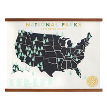 Load image into Gallery viewer, National Parks Explorer Map