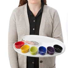 Load image into Gallery viewer, Serving Palette with Bowls