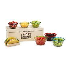 Load image into Gallery viewer, Taco Serving Kit & Storage Box