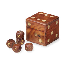 Load image into Gallery viewer, Wooden Dice Set