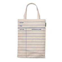 Load image into Gallery viewer, Library Card Tote Bag
