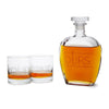 Yours, Mine & Ours Engraved Decanter Set